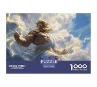 Celestial DeityComplex 1000-Piece Jigsaw Puzzles for Adults God Offering An Array of Challenging Puzzle Games - Serves As A Remarkable And Entertaining Gift for Adults And Kids Age 12 Years Up 70x50cm
