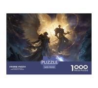 Celestial DeityComplex 1000-Piece Jigsaw Puzzles for Adults God Offering An Array of Challenging Puzzle Games - Serves As A Remarkable And Entertaining Gift for Adults And Kids Age 12 Years Up 70x50cm