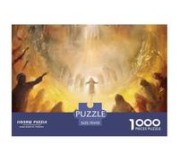 Celestial DeityComplex 1000-Piece Jigsaw Puzzles for Adults God Offering An Array of Challenging Puzzle Games - Serves As A Remarkable And Entertaining Gift for Adults And Kids Age 12 Years Up 70x50cm