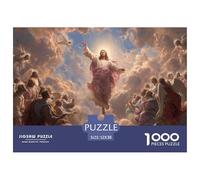 Celestial DeityDynamic 1000-Piece Jigsaw Puzzles for Adults God A Treasury of Challenging Puzzle Games for Women And Men - An Excellent Shared Hobby for Adults And Kids Age 12 Years And Up 52x38cm/100