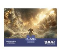Celestial DeityDynamic 1000-Piece Jigsaw Puzzles for Adults God A Treasury of Challenging Puzzle Games for Women And Men - An Excellent Shared Hobby for Adults And Kids Age 12 Years And Up 70x50cm/100