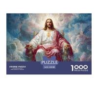 Celestial DeityDynamic 1000-Piece Jigsaw Puzzles for Adults God A Treasury of Challenging Puzzle Games for Women And Men - An Excellent Shared Hobby for Adults And Kids Age 12 Years And Up 52x38cm/100