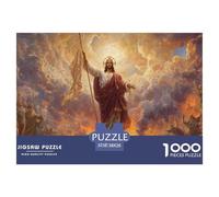 Celestial DeityEngaging 1000-Piece Jigsaw Puzzles for Adults God Featuring Challenging Educational Games for Both Women And Men - A Fantastic Collaborative Activity for Adults And Kids Age 12 Years An