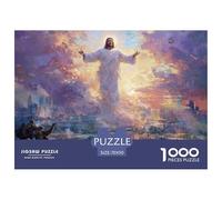 Celestial DeityInteractive 1000-Piece Jigsaw Puzzles for Adults God Brimming with Challenging Puzzle Games for Both Genders - These Interactive Jigsaw Puzzles Are Made for Adults And Kids Age 12 Years