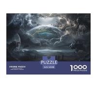 Celestial DeityInteractive 1000-Piece Jigsaw Puzzles for Adults God Brimming with Challenging Puzzle Games for Both Genders - These Interactive Jigsaw Puzzles Are Made for Adults And Kids Age 12 Years