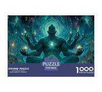 Celestial DeityOverwhelming 1000-Piece Jigsaw Puzzles for Adults God A Crusade Through Impossible, Hard, And Difficult Challenging Puzzle Games - The Most Prestigious Gift for Adult And Teenage Conque