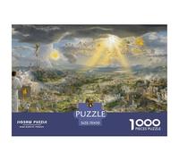 Celestial DeityPhenomenal 1000-Piece Jigsaw Puzzles for Adults God The Definitive Encounter with Impossible, Hard, Difficult Challenging Puzzle Games - This Is The Crowning Gift Jigsaw Puzzles for Adu