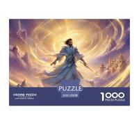 Celestial DeityPhenomenal 1000-Piece Jigsaw Puzzles for Adults God The Definitive Encounter with Impossible, Hard, Difficult Challenging Puzzle Games - This Is The Crowning Gift Jigsaw Puzzles for Adu