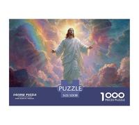 Celestial DeityPhenomenal 1000-Piece Jigsaw Puzzles for Adults God The Definitive Encounter with Impossible, Hard, Difficult Challenging Puzzle Games - This Is The Crowning Gift Jigsaw Puzzles for Adu