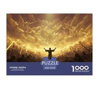Celestial DeityStaggering 1000-Piece Jigsaw Puzzles for Adults God A Monumental Assembly of Impossible-Hard-Difficult Challenging Puzzle Educational Pieces - A Gift of Supreme Challenge for Adults And