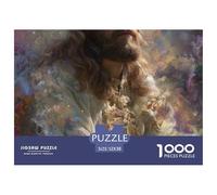 Celestial DeityStaggering 1000-Piece Jigsaw Puzzles for Adults God A Monumental Assembly of Impossible-Hard-Difficult Challenging Puzzle Educational Pieces - A Gift of Supreme Challenge for Adults And