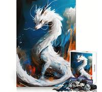 Celestial Dragon 1000 Piece Jigsaw Puzzles- Cognitive Recall Restful Activity Sharp Cut size 38x26cm