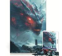 Celestial Dragon Jigsaw Puzzles 1000 Piece for Teenagers Sharp Memory Soothing Downtime Neat Edges Nice Gift size 38x26cm