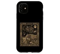 Celestial Dragon Tarot Card Totem Draco Constellation Case for iPhone 11