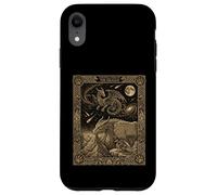 Celestial Dragon Tarot Card Totem Draco Constellation Case for iPhone XR