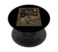 Celestial Dragon Tarot Card Totem Draco Constellation PopSockets Adhesive PopGrip