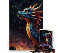 Celestial Dragon Teenager Jigsaw Puzzles 1000 Pieces Smart Training Light Recreation Flawless Cut Festive Surprise size 38x26cm