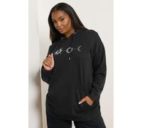 'Celestial Dreamer' Back Print Hoodie Yours Black 14