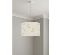 Celestial Dreams Beige lightshade - 30 x 21cm Ceiling Drum Shade | 86381F