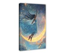 Celestial Dreams Canvas Poster Bedroom Decor Landscape Office Room Decor Gift 20" L X 30" W
