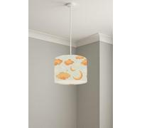Celestial Dreams Orange lightshade - 20 x 18.5cm Ceiling Drum Shade | 86381F