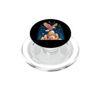 Celestial Eagle On Crystal Mountain PopSockets PopGrip for MagSafe