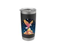 Celestial Eagle On Crystal Mountain Stainless Steel Insulated Tumbler