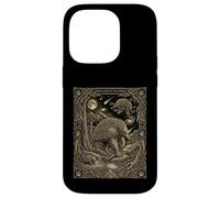 Celestial Echidna Tarot Card Astronomy Case for iPhone 14 Pro