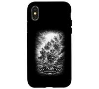 Celestial Eight Immortals Taoist Legends Clouds Case for iPhone X/XS