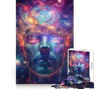 Celestial Enlightenment 1000 Adult Pieces Jigsaw Puzzle Creative Think Happy Idle Time Tight Fit Creative Gift size 38x26cm