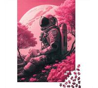 Celestial Explorer Adult 1000-Piece Jigsaw Puzzle, 52x38cm/1000pcs; White Cardboard for Simple Sorting; Family Table Time Without A Screen