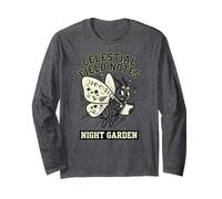 Celestial Field Notes Luna Moth Art Long Sleeve T-Shirt