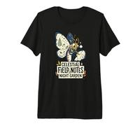 Celestial Field Notes Luna Moth Art Premium T-Shirt