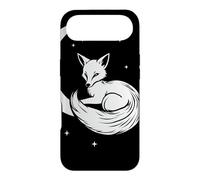 Celestial Fox Crescent Moon Woodland Wildlife Art Case for iPhone Air