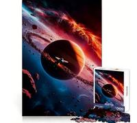 Celestial Fury 1000 Piece Jigsaws for Teenagers Puzzle Smart Training Tranquil Escape Flawless Cut Memorable Gift size 50x75cm