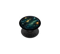 Celestial Galaxy Moon Stars and Planets Space Art Grip PopSockets Adhesive PopGrip