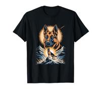 Celestial German Shepherd On Epic Mountain T-Shirt