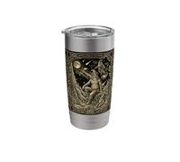 Celestial Gnome Tarot Card Constellation Totem Stainless Steel Insulated Tumbler