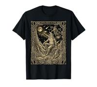 Celestial Gnome Tarot Card Constellation Totem T-Shirt