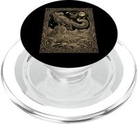 Celestial Golden Eagle Tarot Card Constellation Desert Astro PopSockets PopGrip for MagSafe