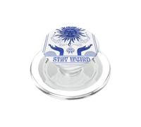 Celestial Gothic Blues Moody Sun Stay Weird PopSockets PopGrip for MagSafe