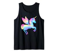 Celestial Grace Enchanted Purple, Pink, Blue Cute Unicorn Tank Top