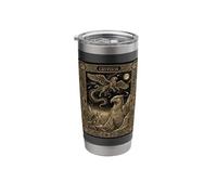 Celestial Gryphon Tarot Card Constellation Stainless Steel Insulated Tumbler