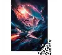 Celestial Guardians 1000-Piece Puzzle for Adults, 52x38cm/1000pcs; Smooth White Card with Reduced Dust; to Return to Whenever Time Permits