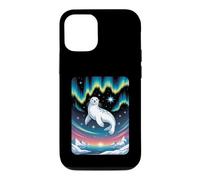 Celestial Harp Seal & Northern Lights Wilderness Case for iPhone 12/12 Pro