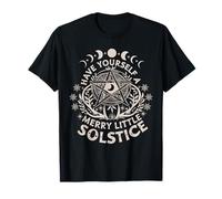Celestial Have Yourself A Merry Little Solstice Yule Xmas T-Shirt