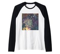 Celestial Hearts Under Starlight Galactic Love Journey Raglan Baseball Tee