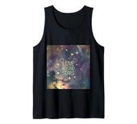 Celestial Hearts Under Starlight Galactic Love Journey Tank Top