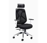 Maldini Designer High Back Mesh Task Office Chair, Black
