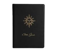 Celestial Journal, Hardcover Protection, 19.8x13cm, Gothic Hardcover Planner, Moon Notebook Daily Diary, Gothic Celestial Design, For Tarot Astrology Note Taking Writing Work School Home